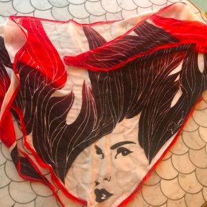 Diesel vintage semi-sheer vixen scarf / sarong
